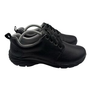 Nursemates‎ Align Velocity Shoes Womens Sz 11 W WIDE Black Leather Orthopedic